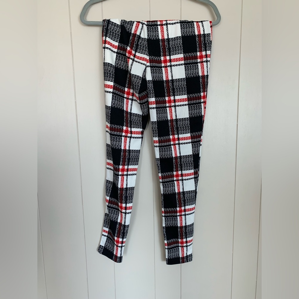 Red black and gray and white dress pants very soft